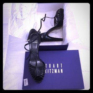 Via Spiga 4 inch black croc beauties